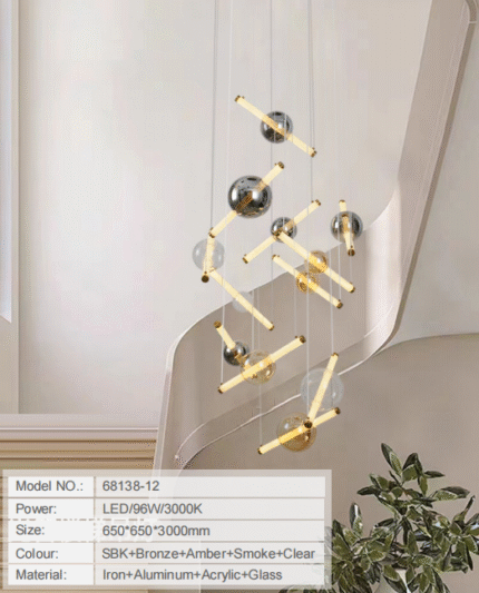 Luxury Ceiling light 68138-12
