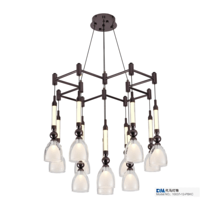 Luxury Ceiling light 10037-12-PBKC
