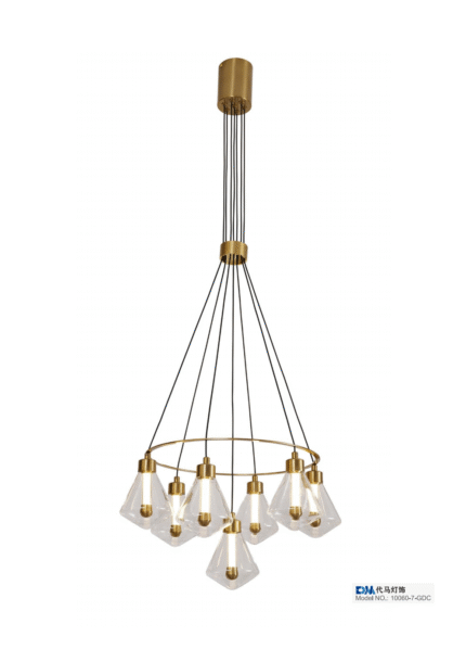 Luxury Ceiling light 10060-7-GDC
