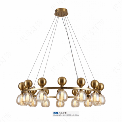 Luxury Ceiling light S41-10053-14P-GDA
