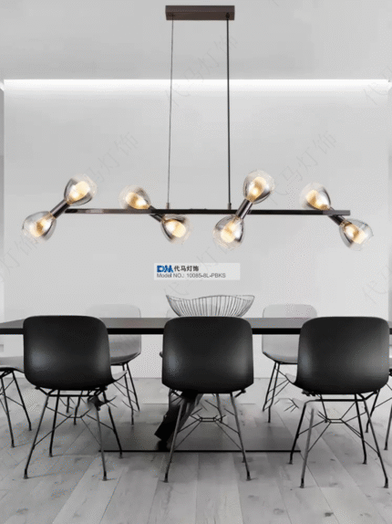 Luxury Ceiling light 10085-8L-PBKS