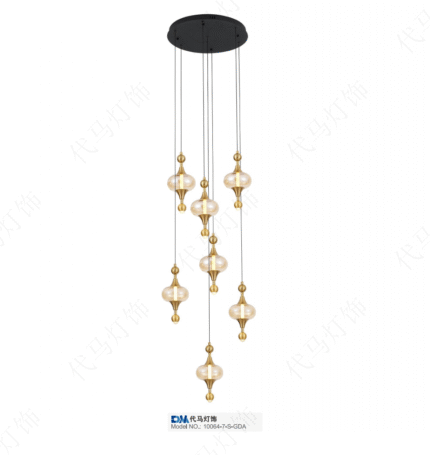 Luxury Ceiling light 10064-7-S-GDA