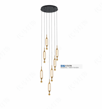 Luxury Ceiling light 10067-7-S-GDA