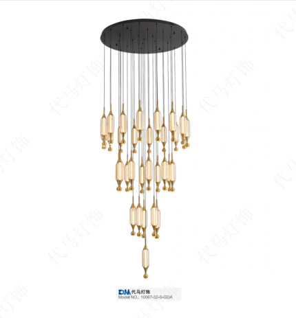 Luxury Ceiling light 10067-32-S-GDA