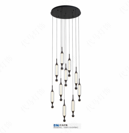 Luxury Ceiling light 10067-10-S-PBKC