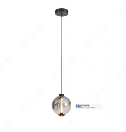 Luxury Ceiling light 10092-1-BKS