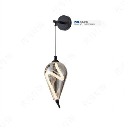 Luxury Wall light W-10076-BKS