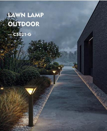 Outdoor Lawn Lamp C3021-G