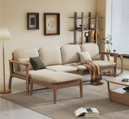 Wooden Sofa set S10- Ash wood Series