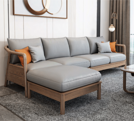 Wooden Sofa set S13- Ash wood Series